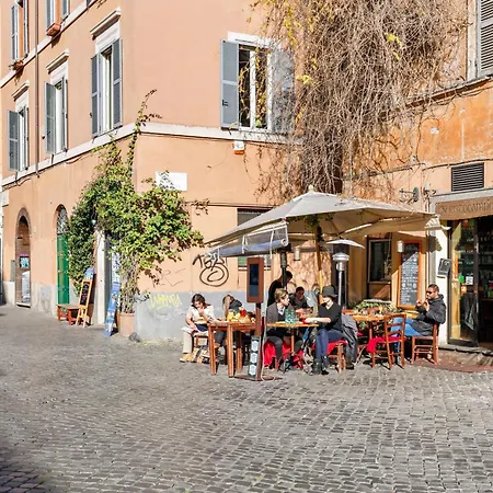 Trastevere House With Balcony,quiet New