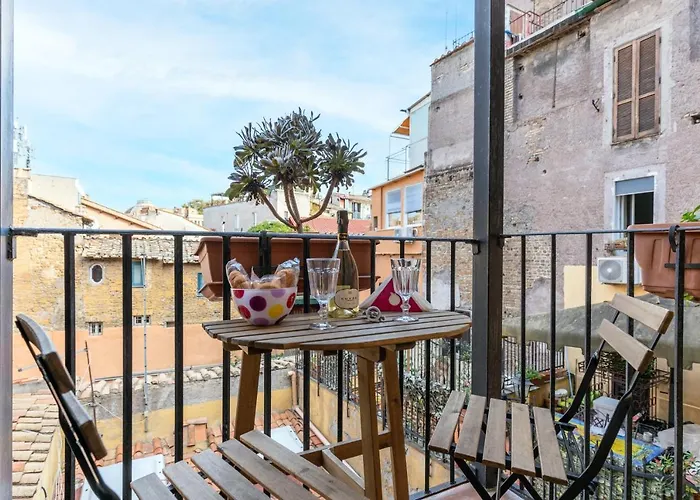 Trastevere House With Balcony,quiet New Appartement *