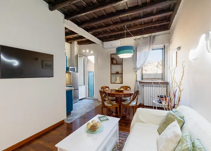 Trastevere House With Balcony,quiet New