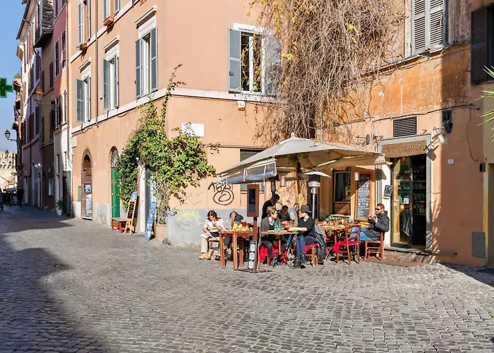 Trastevere House With Balcony,quiet New