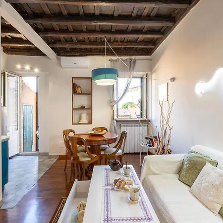 アパート Trastevere House With Balcony,quiet New